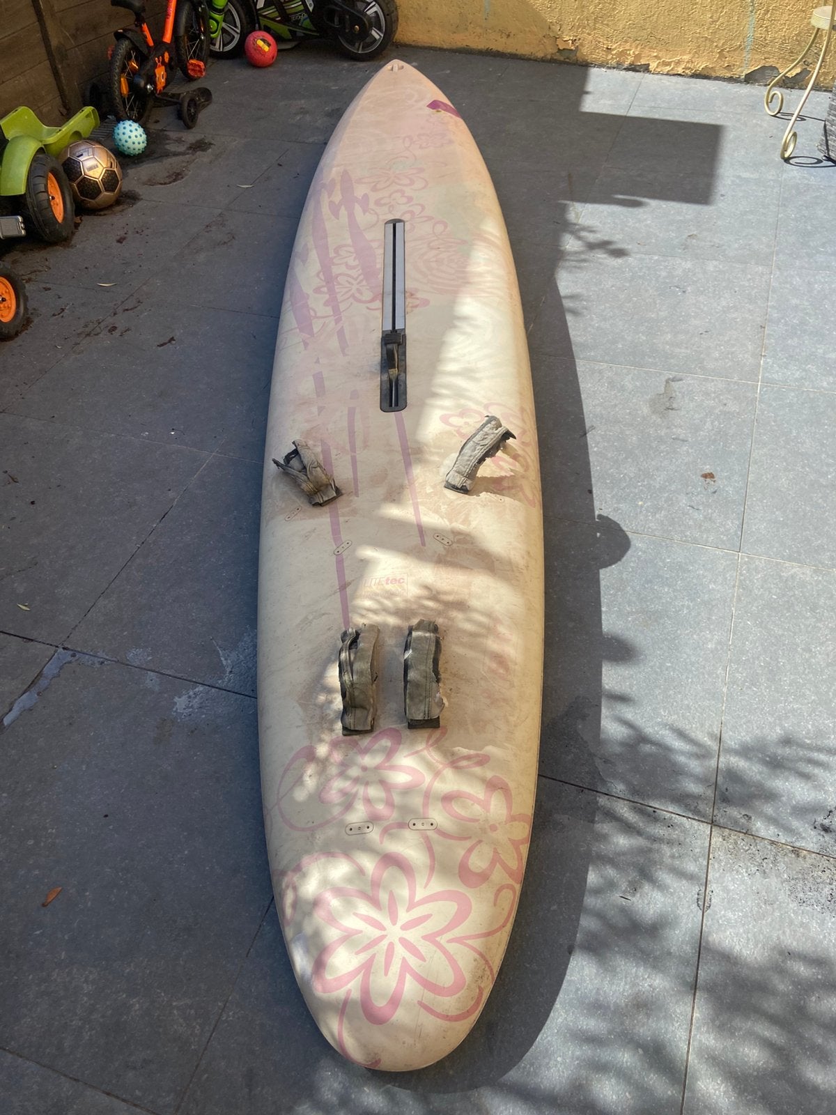 Windsurf board (zonder vin!), Watersport en Boten, Ophalen, Gebruikt, Plank, Met zwaard