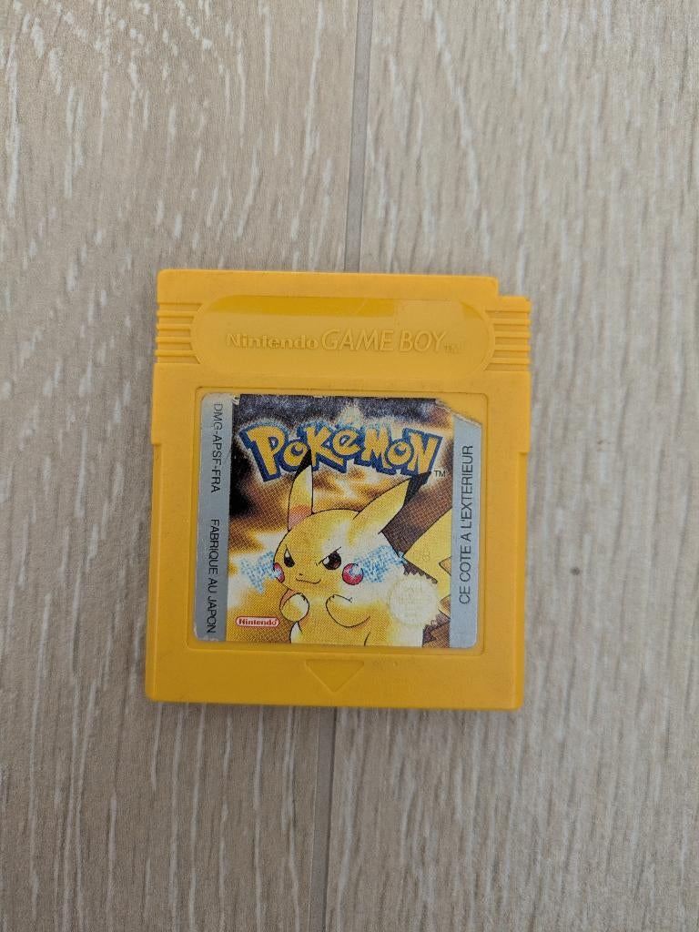 Pokémon Yellow - Nintendo Game Boy, Games en Spelcomputers, Games | Nintendo Game Boy, Avontuur en Actie, Gebruikt, 1 speler, Ophalen of Verzenden