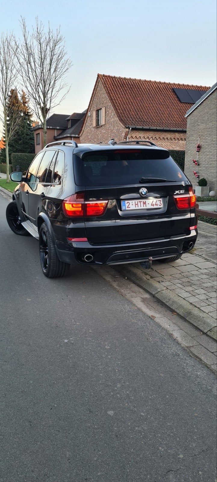 BMW X5 XDRIVE 3.0 DIESEL EURO 5 FULL OPTION HISTORY l, Auto's, Automaat, Euro 5, X5, Zwart
