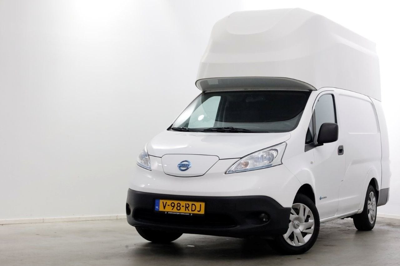 Nissan e-NV200 L2H2 XL Voltia 40 kWh 100% Elektrisch Snellad, Auto's, Automaat, Wit, Onderhoudsboekje, Te koop