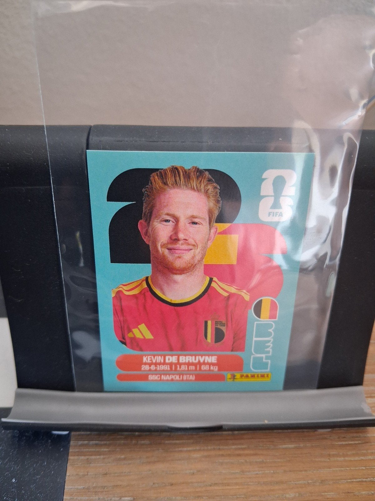 Panini FIFA World Cup 2026 "Kevin De Bruyne" BEL15 Nieuwe st, Verzamelen, Verzenden, Nieuw, Sport