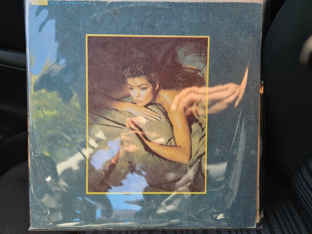 LP Sandra - Ten On One (The Singles), LP, Gebruikt, Pop, Ophalen of Verzenden