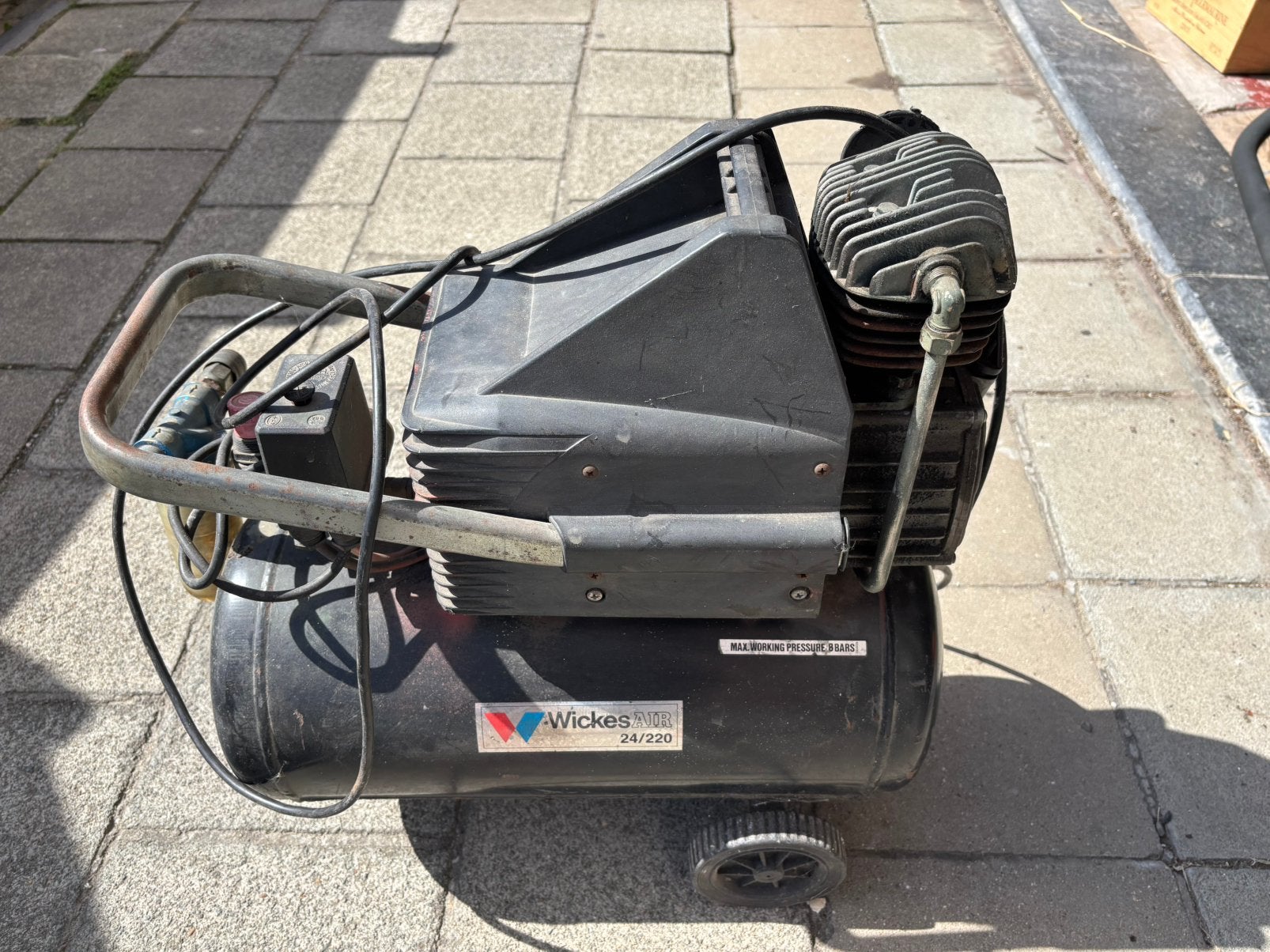Compressor, Doe-het-zelf en Bouw, Ophalen, Gebruikt
