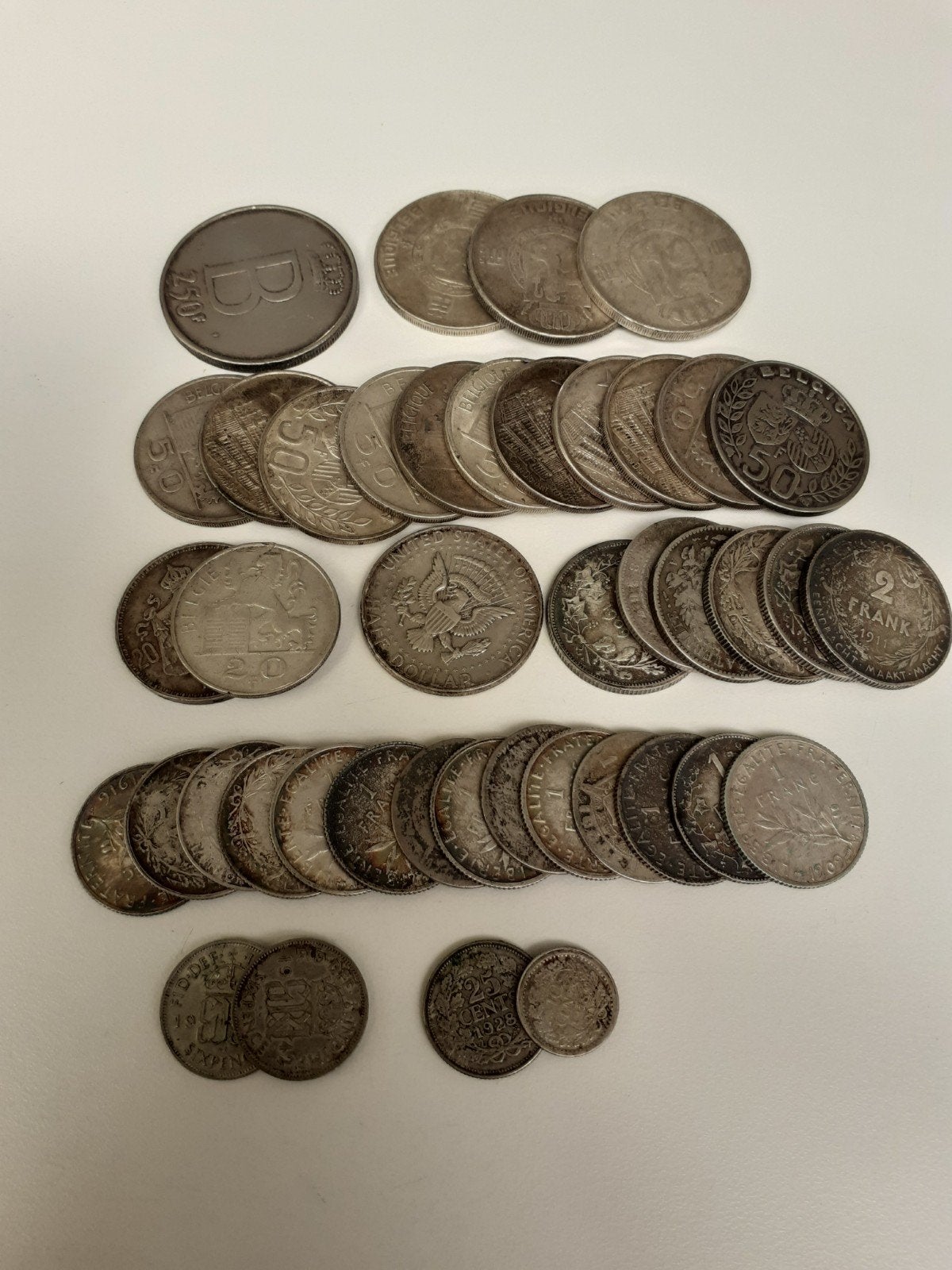 lot Zilver munten, Enlèvement, Monnaie