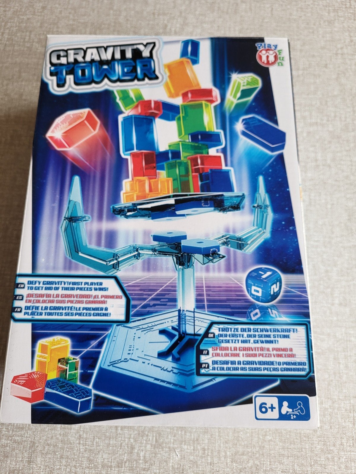 gravity tower, Ophalen