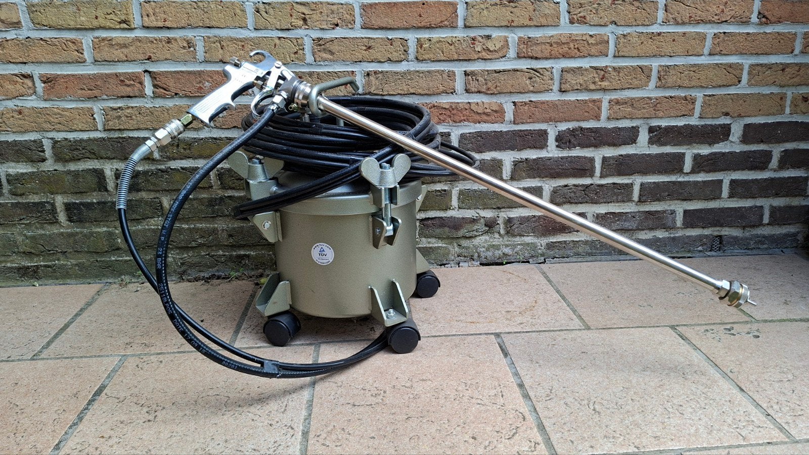 Drukvat voor primer, Ophalen