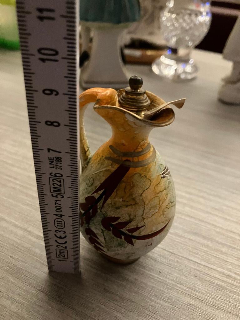 beeldje vaasje kleine Griekse souvenirkruikjes kruikje kruik, Ophalen of Verzenden, Gebruikt