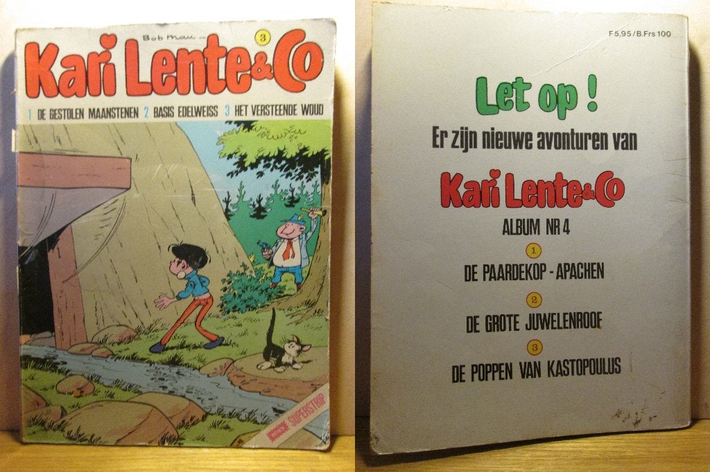 Kari Lente & Co 3 (SC), Eén stripboek, Ophalen of Verzenden, Gelezen, Bob Mau