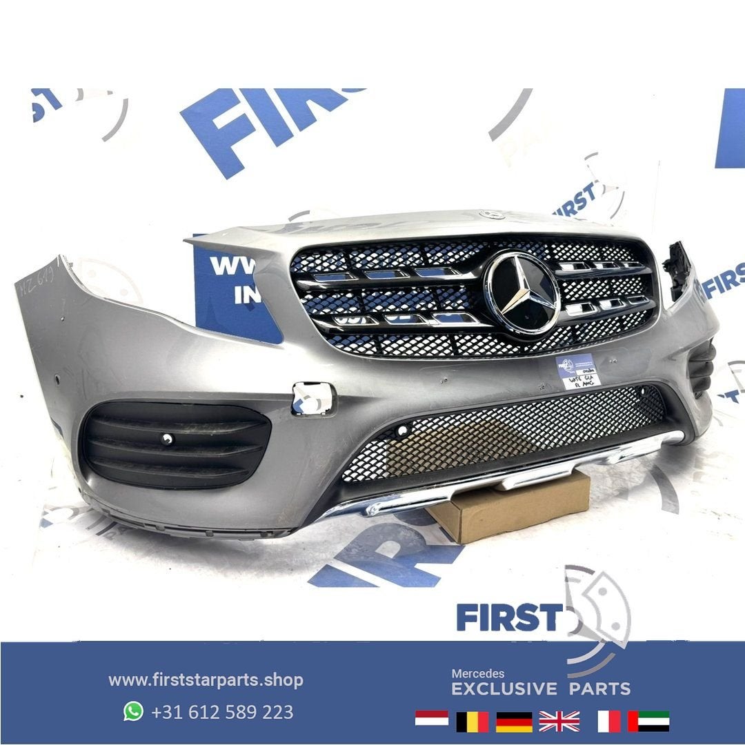 W156 BUMPER GLA FACELIFT AMG VOORBUMPER X156 ZWART WIT GRIJS, Utilisé, -, Avant, -