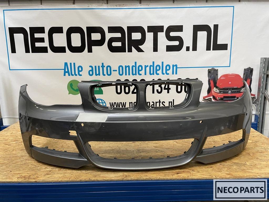 BMW 1 SERIE E82 E88 M PAKKET BUMPER VOORBUMPER ORIGINEEL, -, Utilisé, -, Enlèvement ou Envoi