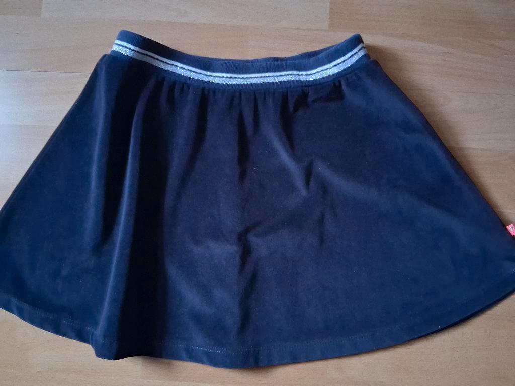 Donkerblauwe velours rokjes merk Someone maat 128 en 164, Kinderen en Baby's, Kinderkleding | Maat 128, Ophalen, Meisje, Zo goed als nieuw