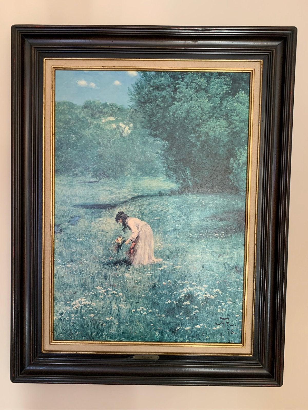 Schilderij, Antiek en Kunst, Ophalen, Ingelijst