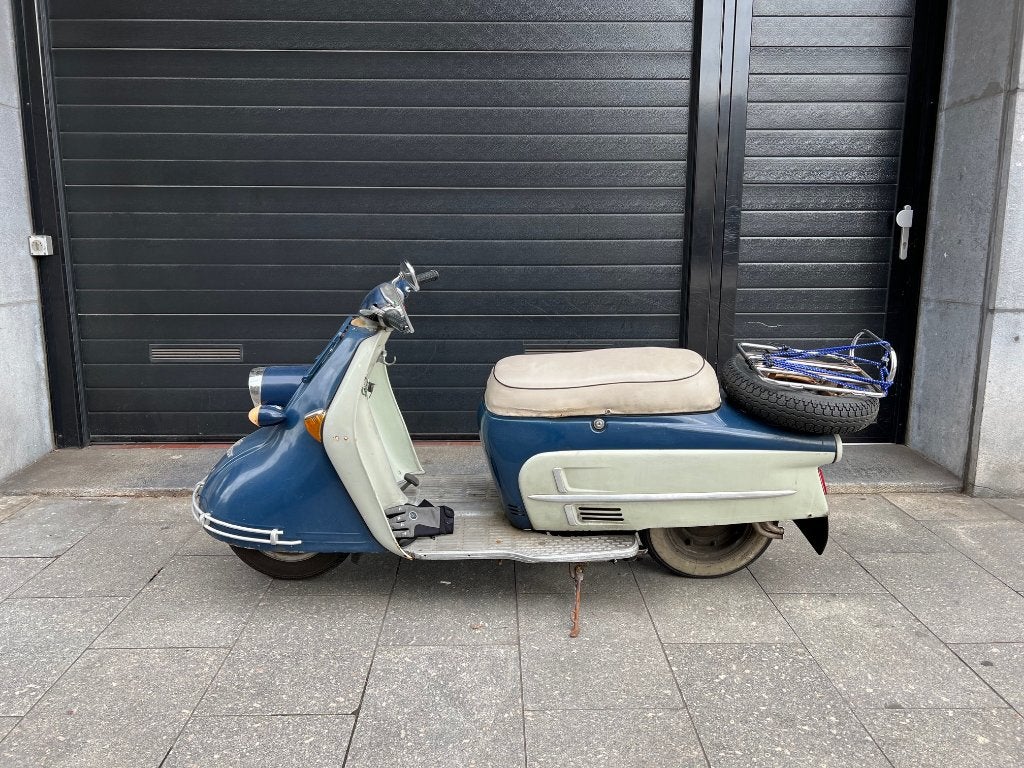 Scooter Heinkel Tourist 174cc. 1960 en bon état, Motos, Scooter, Occasion, Jusqu'à 11 kW, Permis Moto A2 minimum
