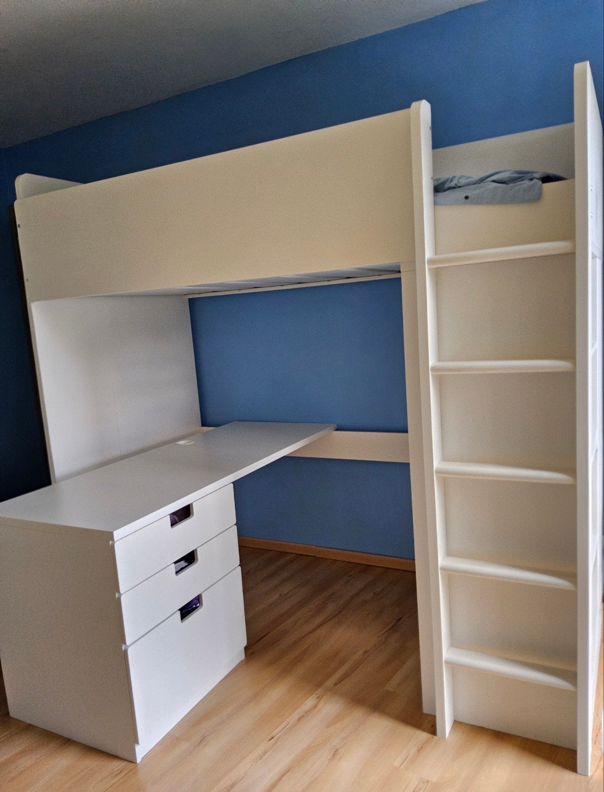 Ikea Stuva hoogslaper (Smastad), Kinderen en Baby's, Ophalen, Gebruikt, Hoogslaper