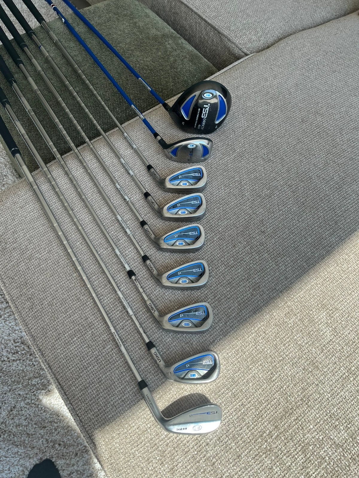 Golfclubs Us Kids TS3 maat 60, Sport en Fitness, Golf, Ophalen of Verzenden, Gebruikt, Set, Overige merken