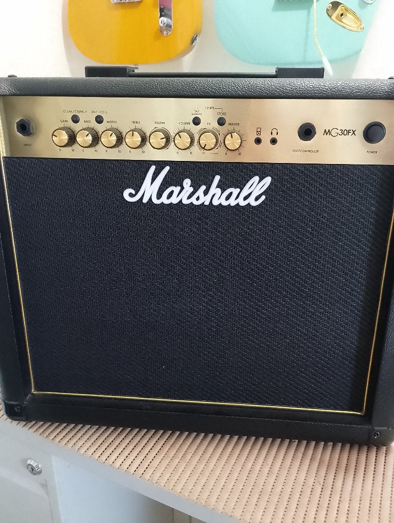 Ampli guitare Marshall, Musique & Instruments, Amplis | Basse & Guitare, Enlèvement, Comme neuf, Guitare, Moins de 50 watts