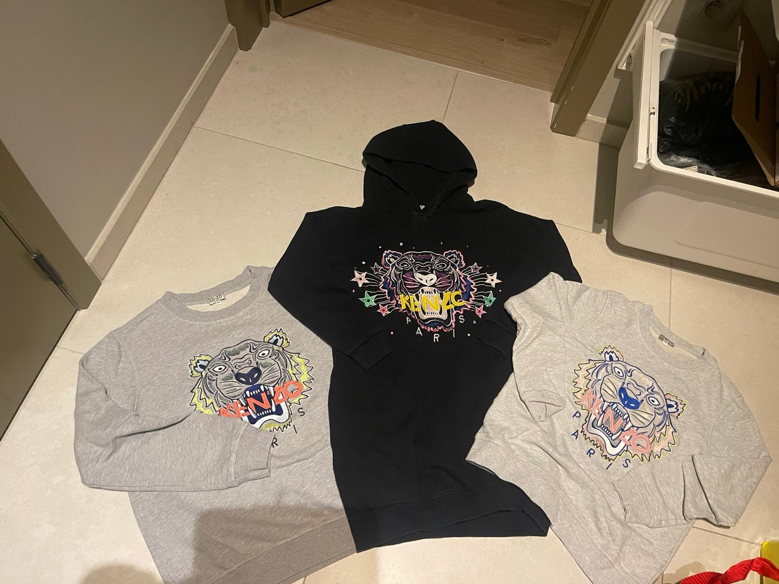 2 pulls et robe - Kenzo pour +- 12 ans, Enfants & Bébés, Enlèvement ou Envoi, Comme neuf, Fille, Pull ou Veste