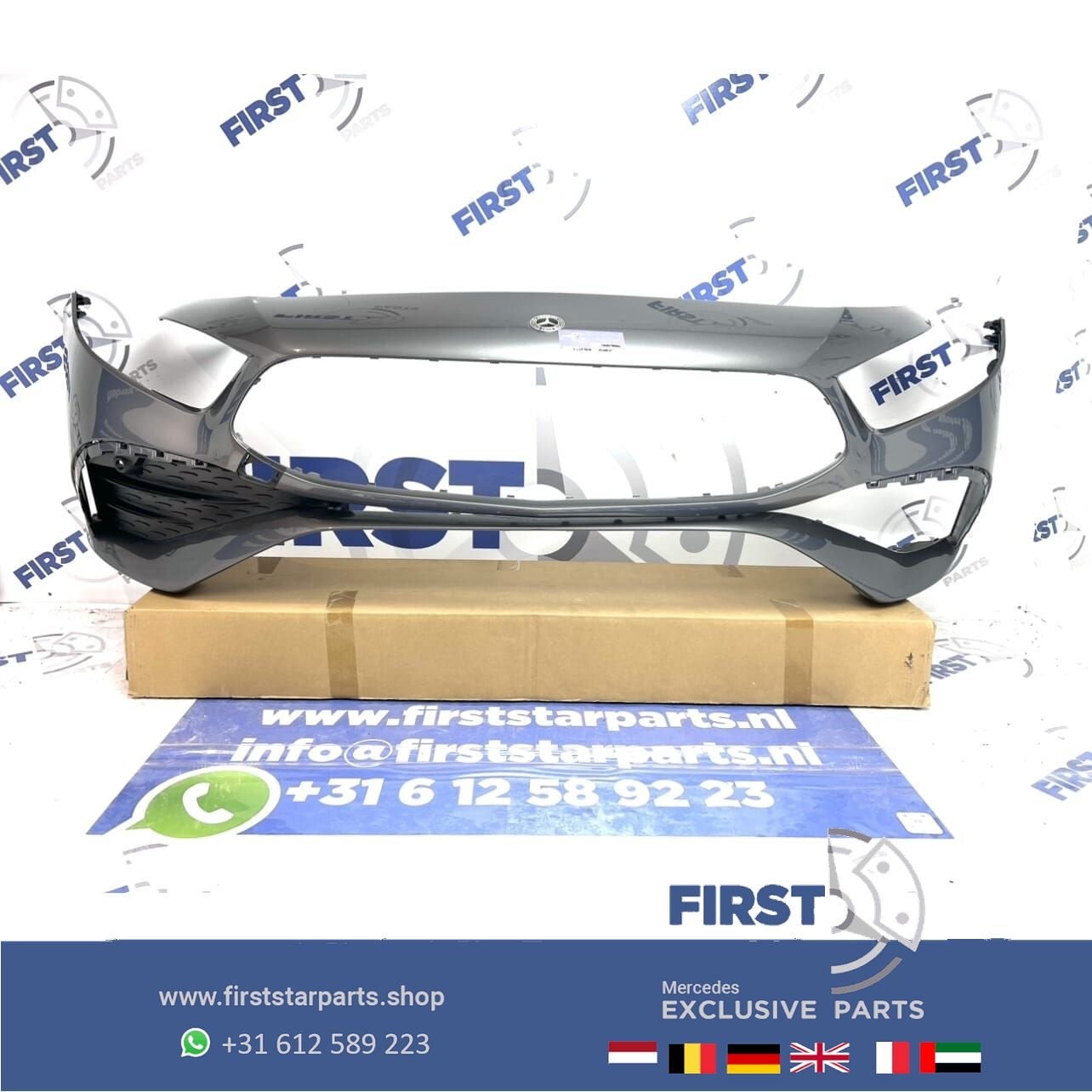 W177 A Klasse FACELIFT AMG BUMPER 2023-2026 Mercedes VOORBUM, Gebruikt, -, Voor, Ophalen of Verzenden