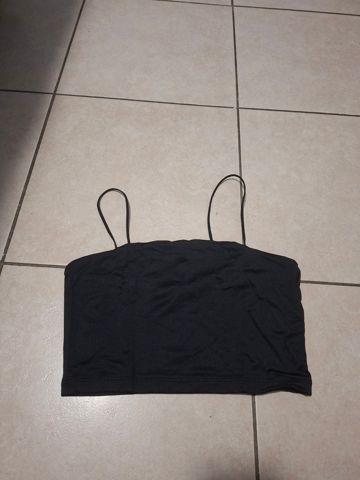 Top noir Bershka, Kleding | Dames, Topjes, Ophalen, Zwart, Bershka, Zo goed als nieuw
