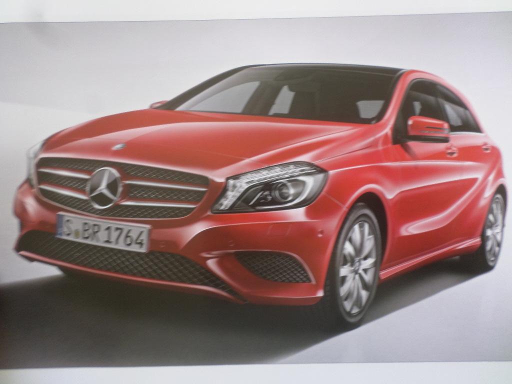 Mercedes A Klasse Brochure - ENGELS, Boeken, Ophalen of Verzenden, Mercedes