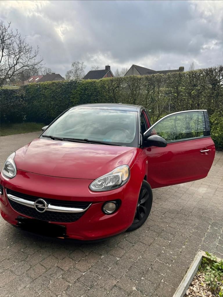 A vendre Opel Adam manuelle 50.000 km ! ! !, Rouge, Euro 6, Particulier, Tissu