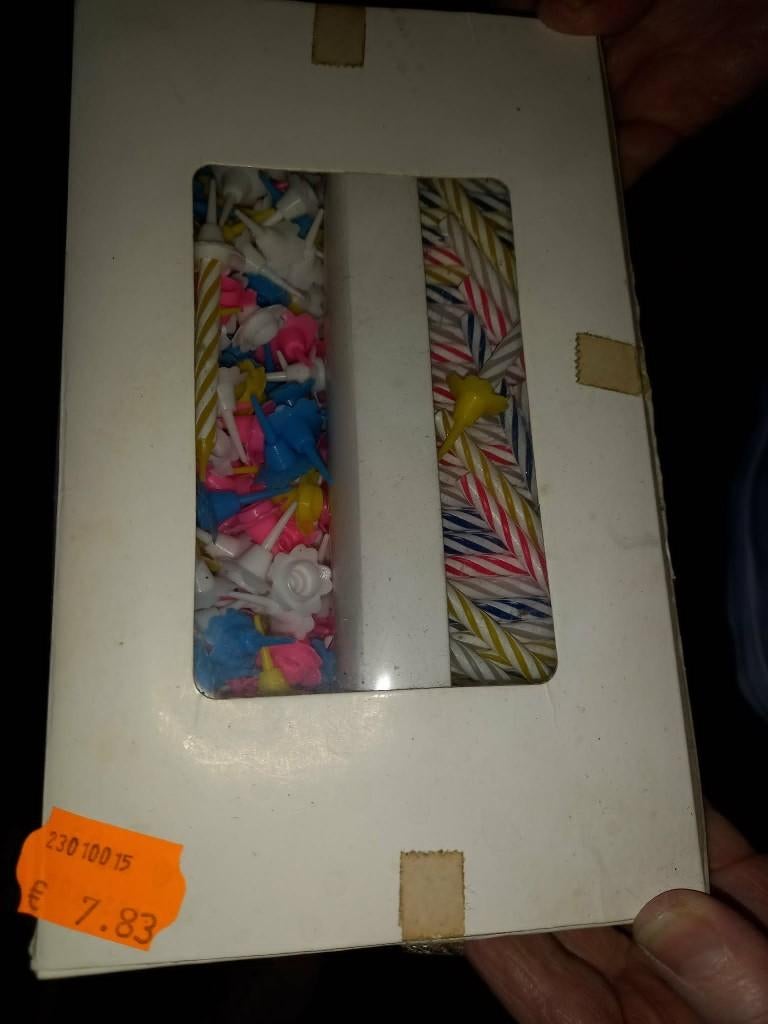 Bougies d'anniversaire, Enlèvement