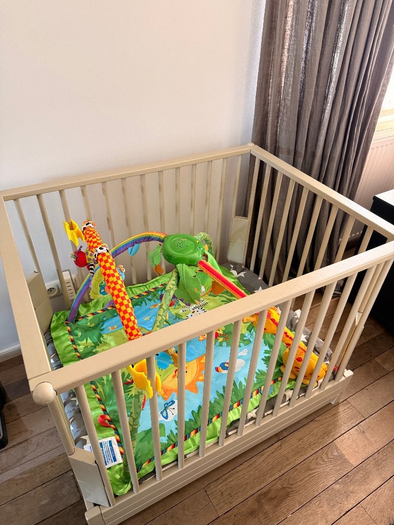 Babypark, Ophalen, Gebruikt, Rechthoekig, Boxkleed