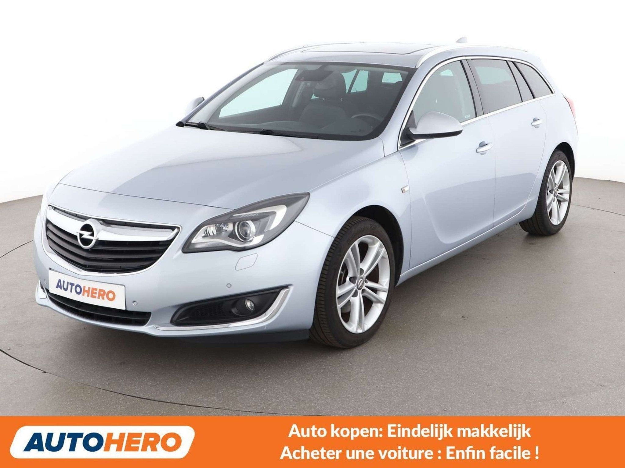 Opel Insignia 1.6 SIDI Turbo Innovation (automatique), Autos, Opel, Cuir, Argent ou Gris, Achat, 170 g/km