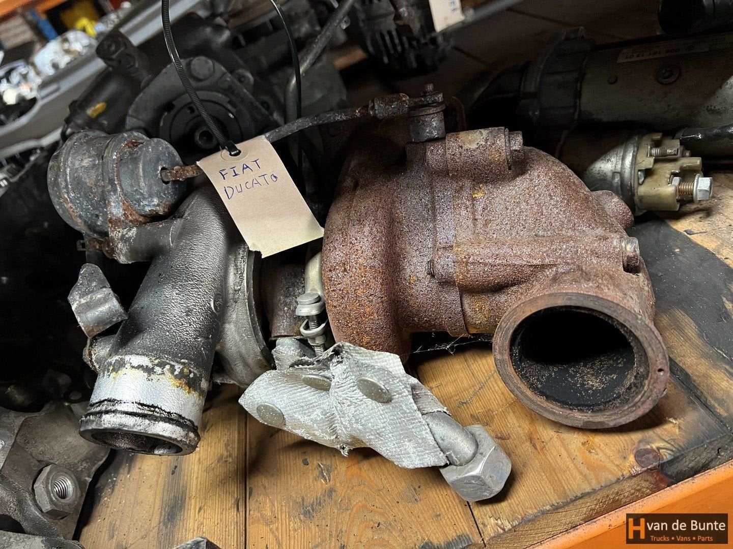 Turbo Fiat Ducato 3.0  504340178, -, Utilisé, Fiat, -