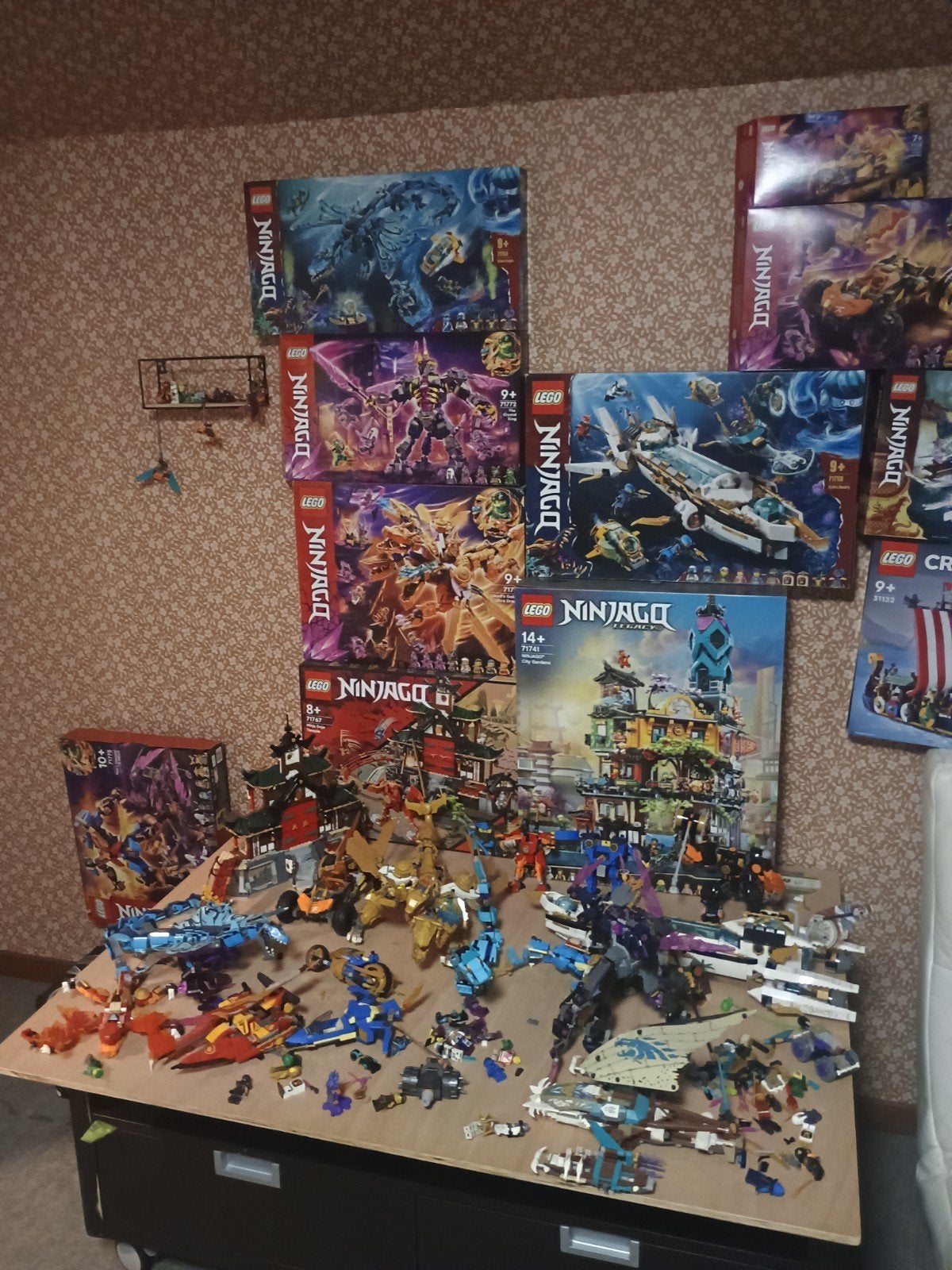Groot lot Lego Ninjago, Ophalen