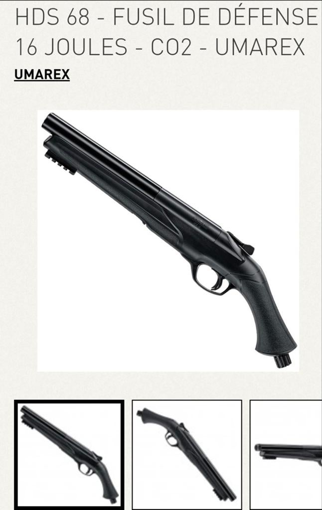 Fusil HDS 68, Sport en Fitness, Schietsport-accessoires, Ophalen