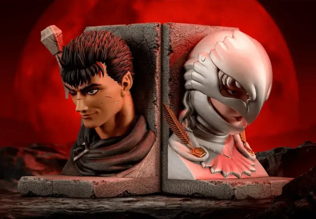 Berserk Manga Bookends Statue, Dark Horse, Guts & Griffith, Ophalen of Verzenden, Nieuw, Kentaro Miura, Japan (Manga)