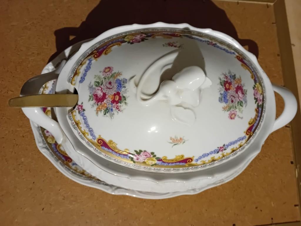Soepterrine in Franse limoges (porselein), Antiek en Kunst, Antiek | Porselein, Ophalen