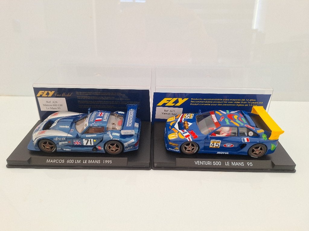 Fly 1 x Venturi Le-Mans 95 1 x Marcos Le-Mans 95 Datrontech, Neuf, Autres marques, Électrique, Enlèvement ou Envoi