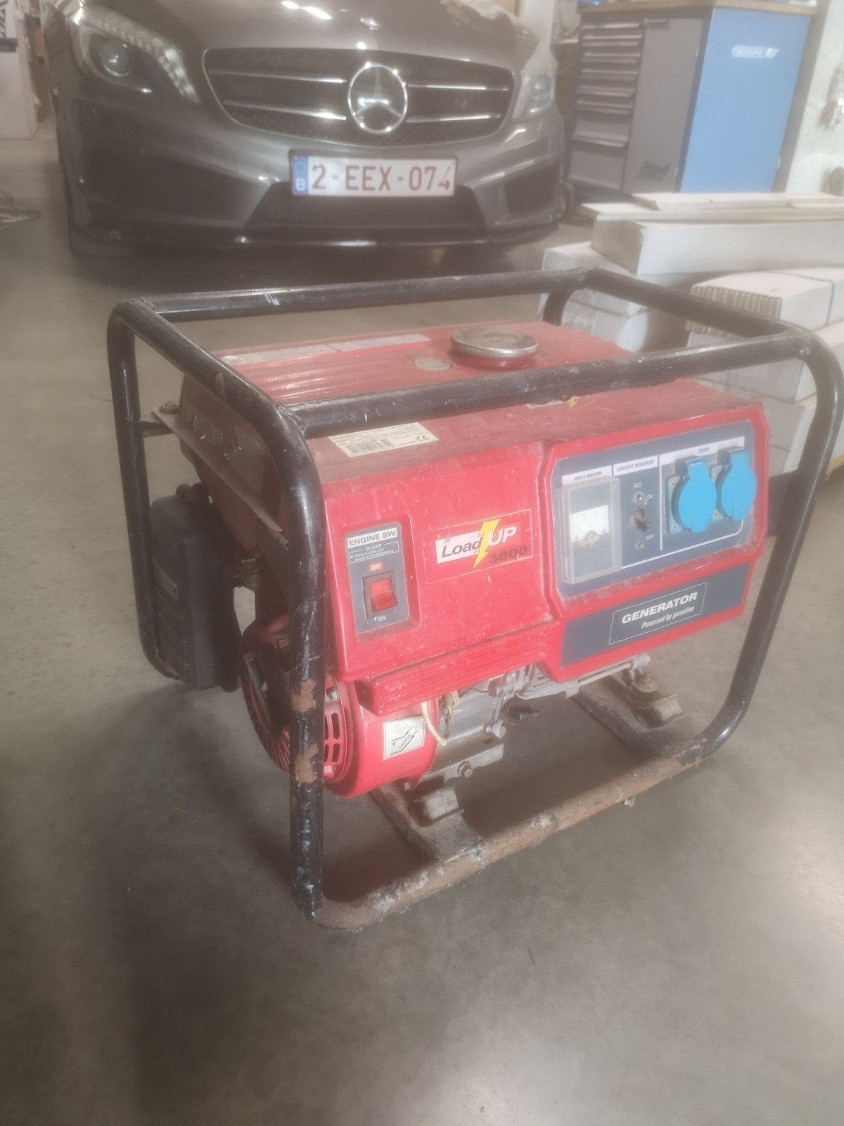 Group électrogène info 0498346419, Utilisé, Essence