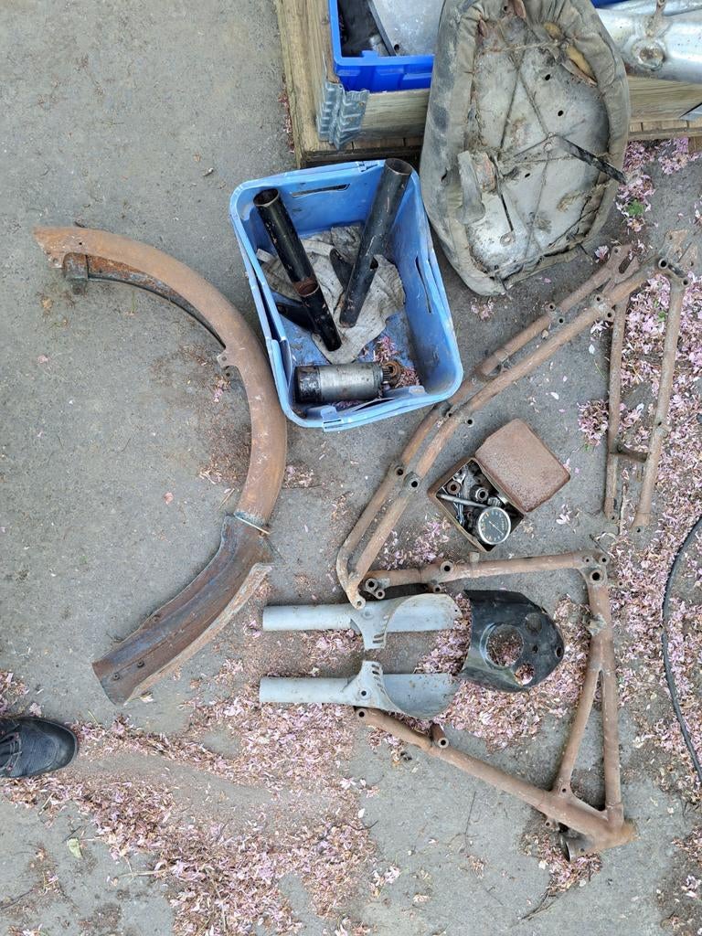 Project triumph t100 pre-unit star 1949, Motoren