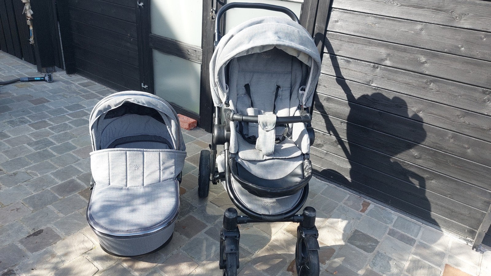buggy first grey, Ophalen, Gebruikt, Kinderwagen, Overige merken