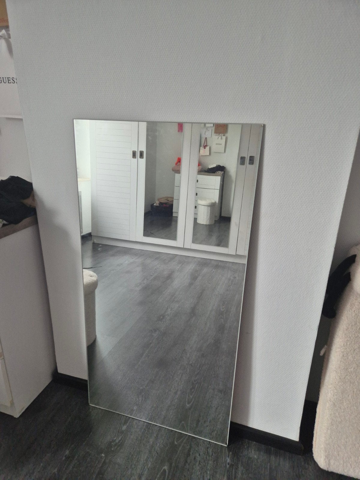 Grand miroir ancien à vendre, Enlèvement