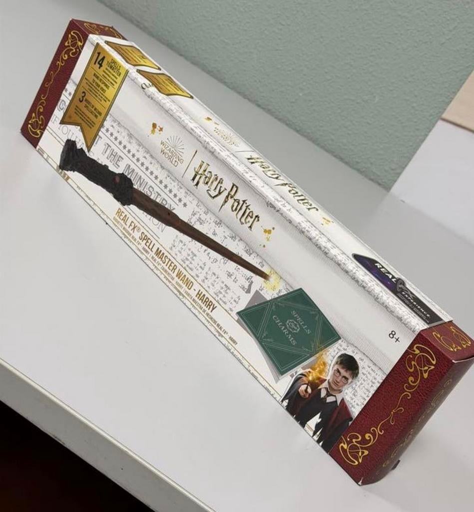Baguette magique Harry Potter Real FX avec commande vocale, Collections, Enlèvement ou Envoi, Neuf, Ustensile