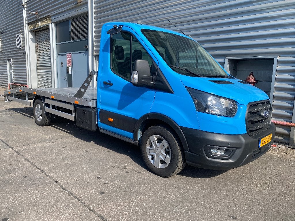 Ford Transit Takelwagen 1600kg Laden Topstaat!, Auto's, Bestelwagens en Lichte vracht, Voorwielaandrijving, Euro 6, 2500 kg, Trekhaak