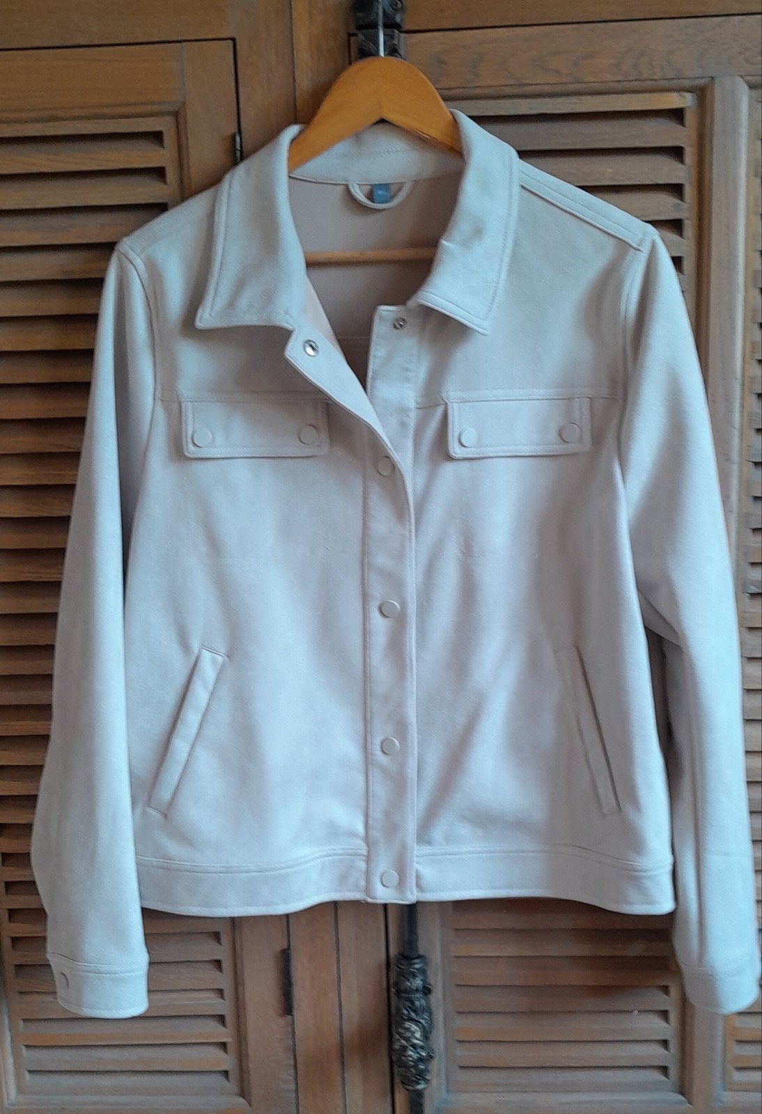 Prachtig jasje 46., Vêtements | Femmes, Grandes tailles, Enlèvement ou Envoi, Comme neuf, Beige, Veste ou Manteau