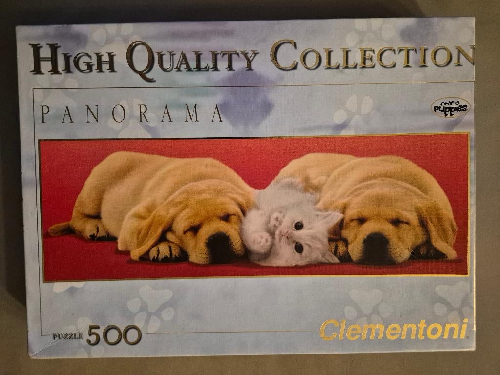 Puzzel 500 Clementoni "A little sleep", Hobby en Vrije tijd, Ophalen, Gebruikt, Legpuzzel