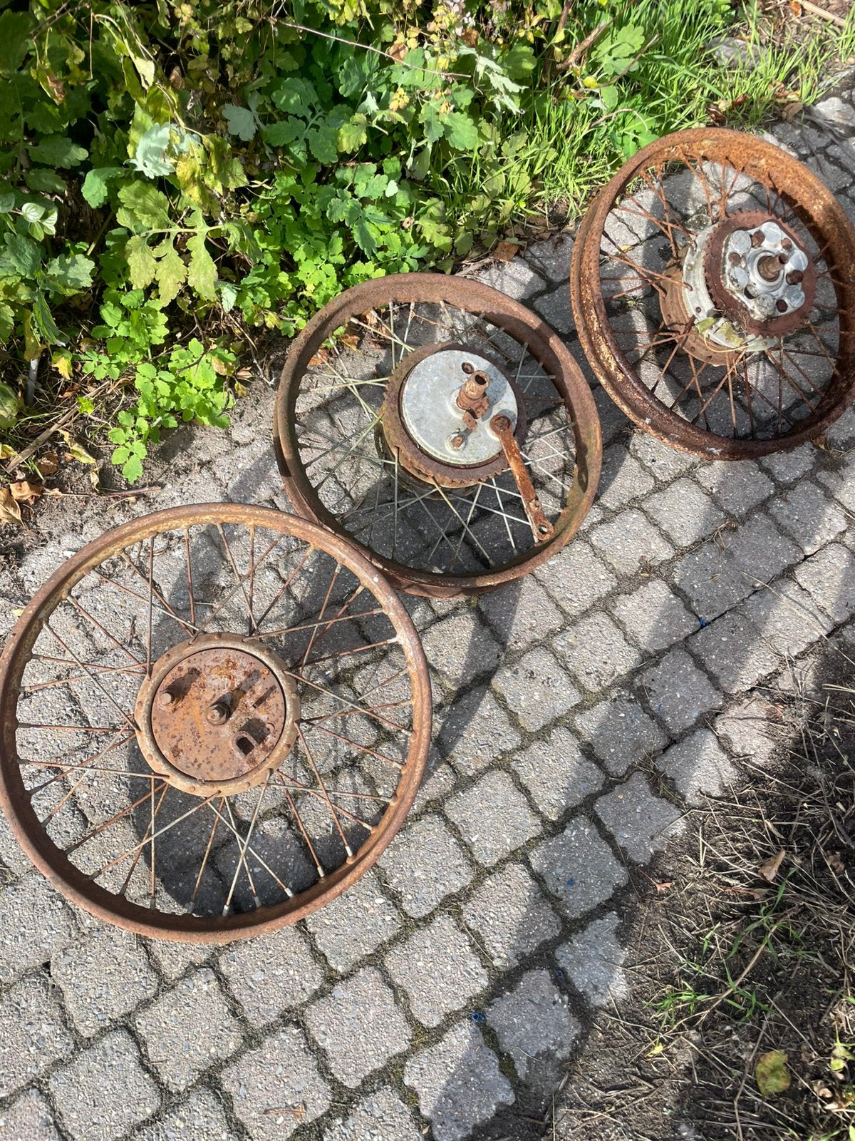 Engelse wielnaven BSA NORTON …enz, Motoren, Ophalen, Gebruikt