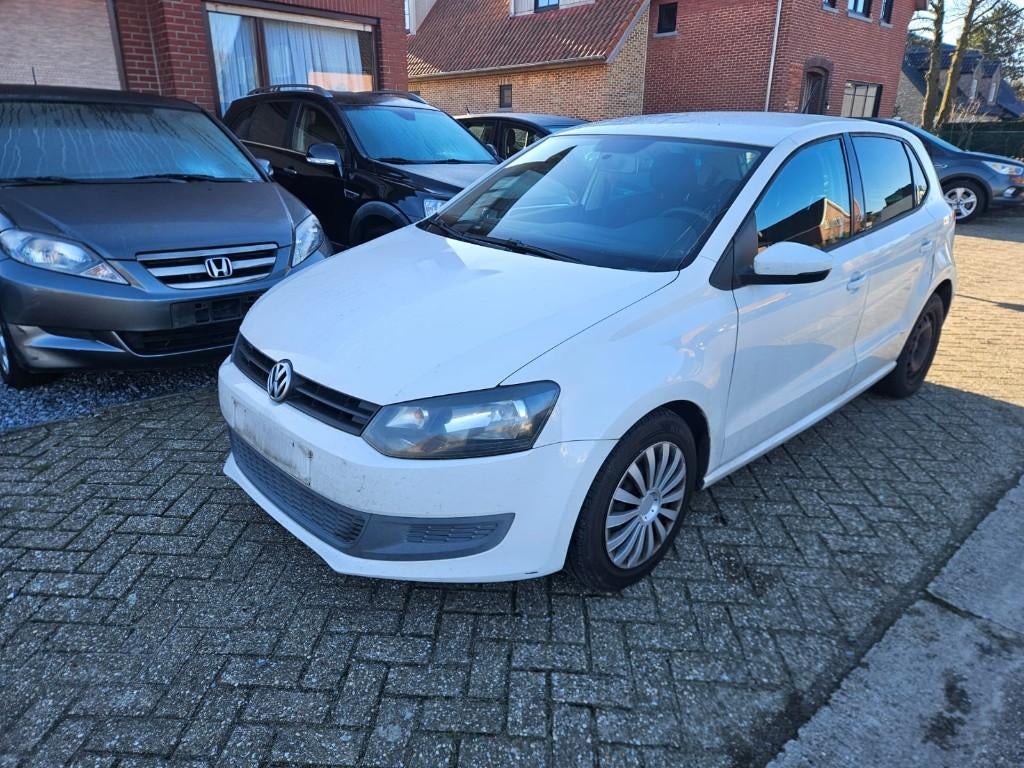 VOLKSWAGEN POLO/1.6 TDI/2010/OVERNAMEWAGEN/EXPOR, Auto's, Stof, 1600 cc, Wit, Bedrijf