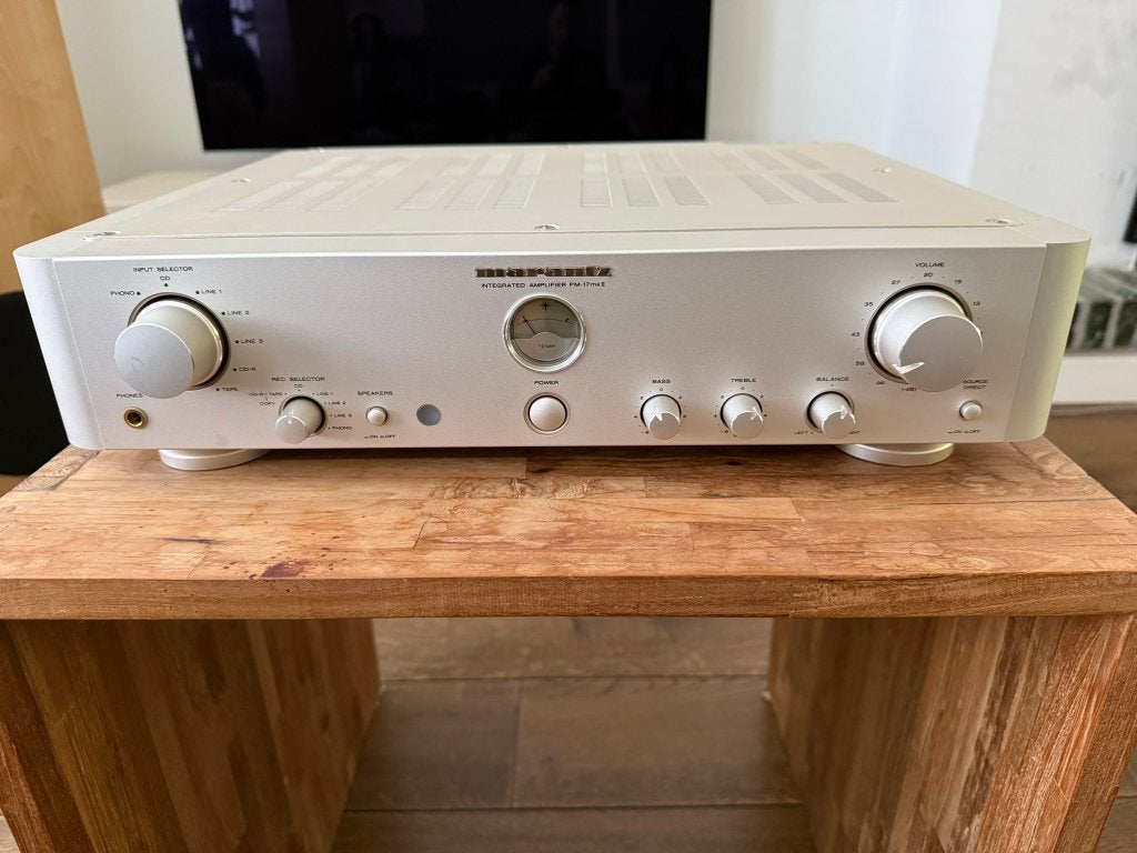Marantz PM-17 MKII versterker, Audio, Tv en Foto, Versterkers en Ontvangers, Zo goed als nieuw, 60 tot 120 watt, Stereo, Ophalen