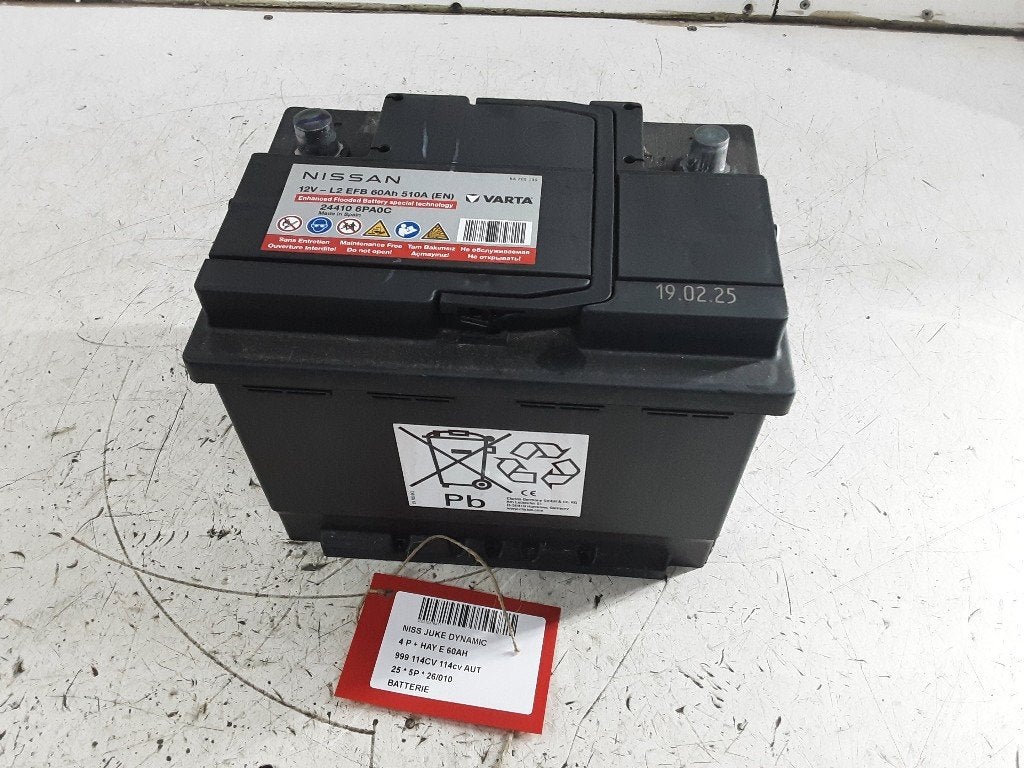 BATTERIE (244106PA0C), Mevr. I. Hauben, Utilisé, Info@Collignon.be, Rue de l'Espoir 34 34
4030  GRIVEGNÉE, BE