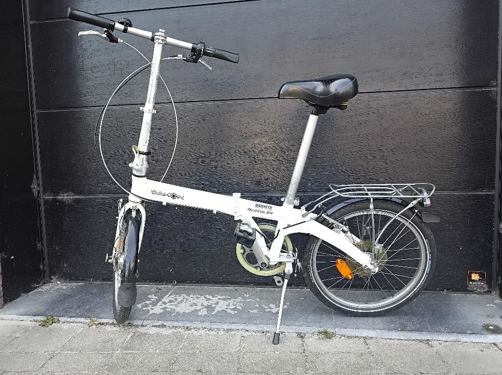 Dahon piazza D7 vouwfiets, Fietsen en Brommers, Fietsen | Vouwfietsen, Ophalen, Gebruikt, Versnellingen, Totaal opvouwbaar
