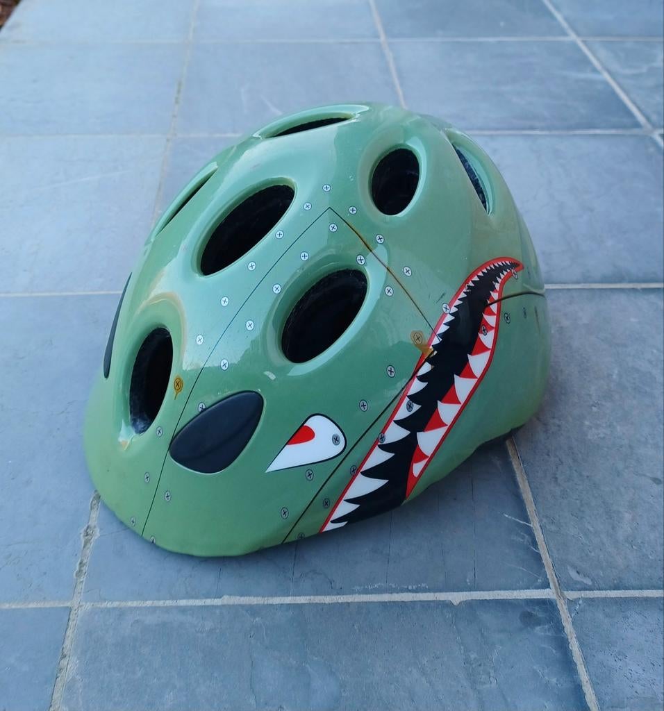 Fietshelm kinderen Dino maat 48-52 cm Bontrager Big Dipper, Ophalen, Gebruikt