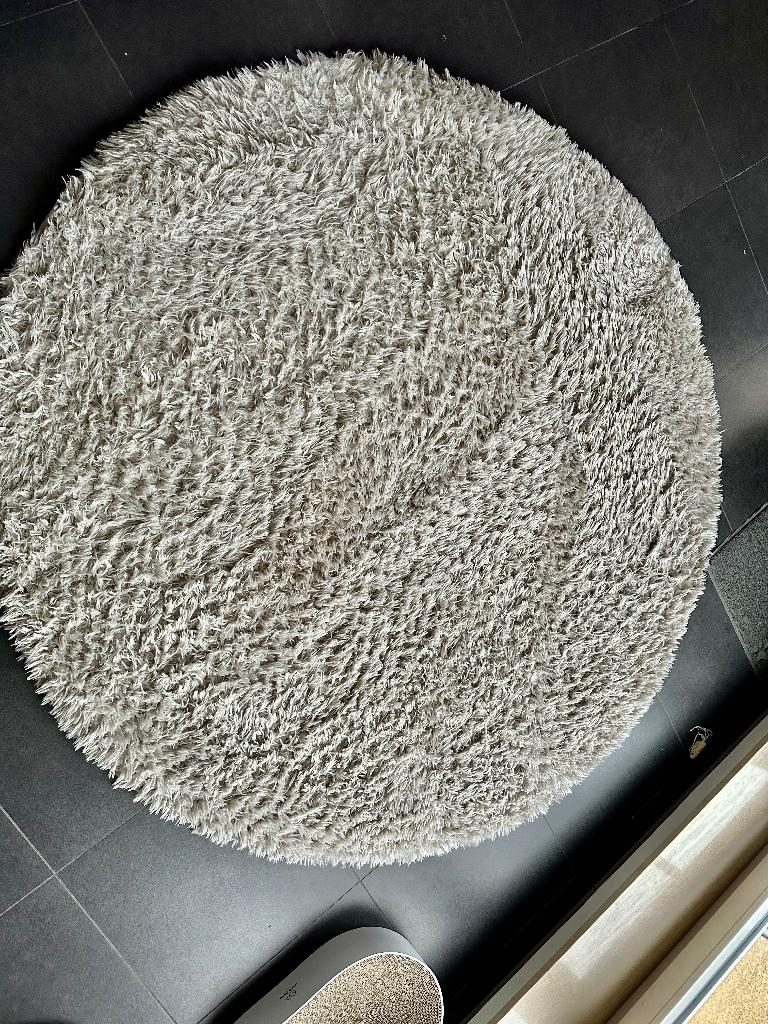 Rond tapijt, Huis en Inrichting, Stoffering | Tapijten en Vloerkleden, Ophalen, 150 tot 200 cm, Rond, Zo goed als nieuw