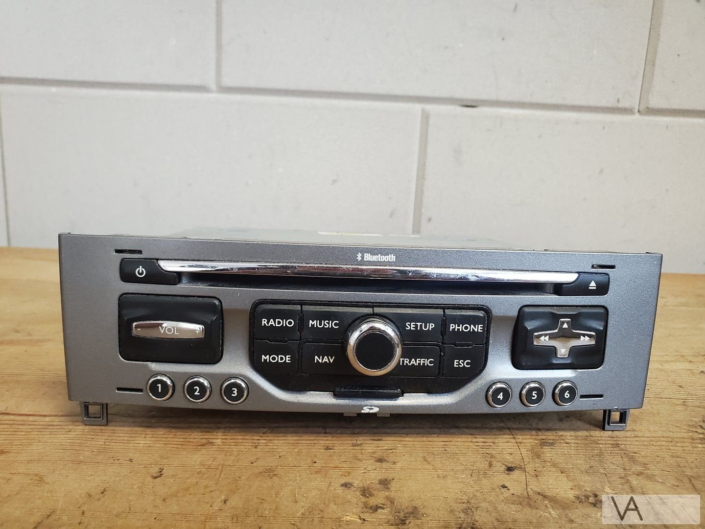 Peugeot 308 2008 - 2013 radio navigatie rneg 98016555xh €100, Gebruikt, -, -, Ophalen of Verzenden